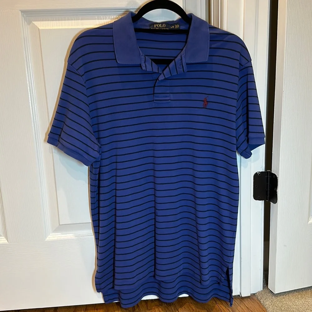 Men’s Polo Ralph Lauren size L cotton polo shirt - Picture 1 of 5